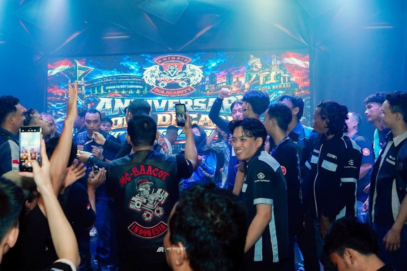 500 Bikers Rayakan Satu Dekade Riders R15 Bekasi