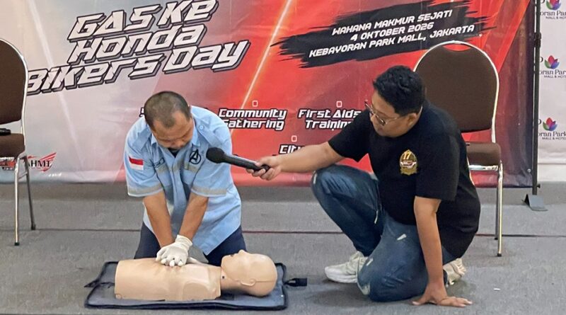 Bikers Wajib Bisa Basic Life Support Sebelum ke HBD 2026