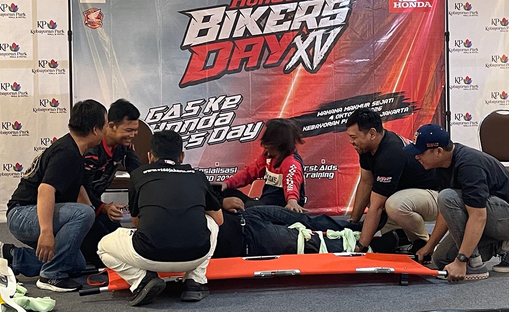 Bikers Wajib Bisa Basic Life Support Sebelum ke HBD 2026