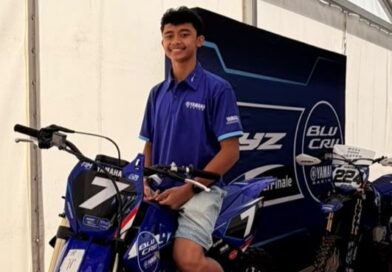 Djanoko Geber Yamaha YZ125 di Prancis