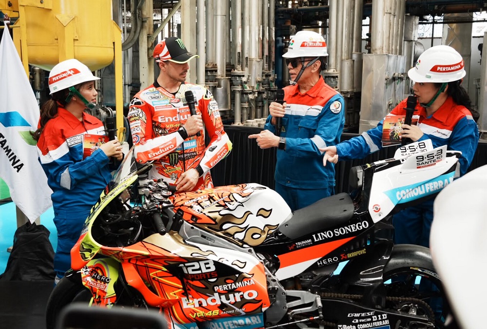 Garuda Terbang Tinggi Bersama Pertamina Enduro VR46 Racing Team