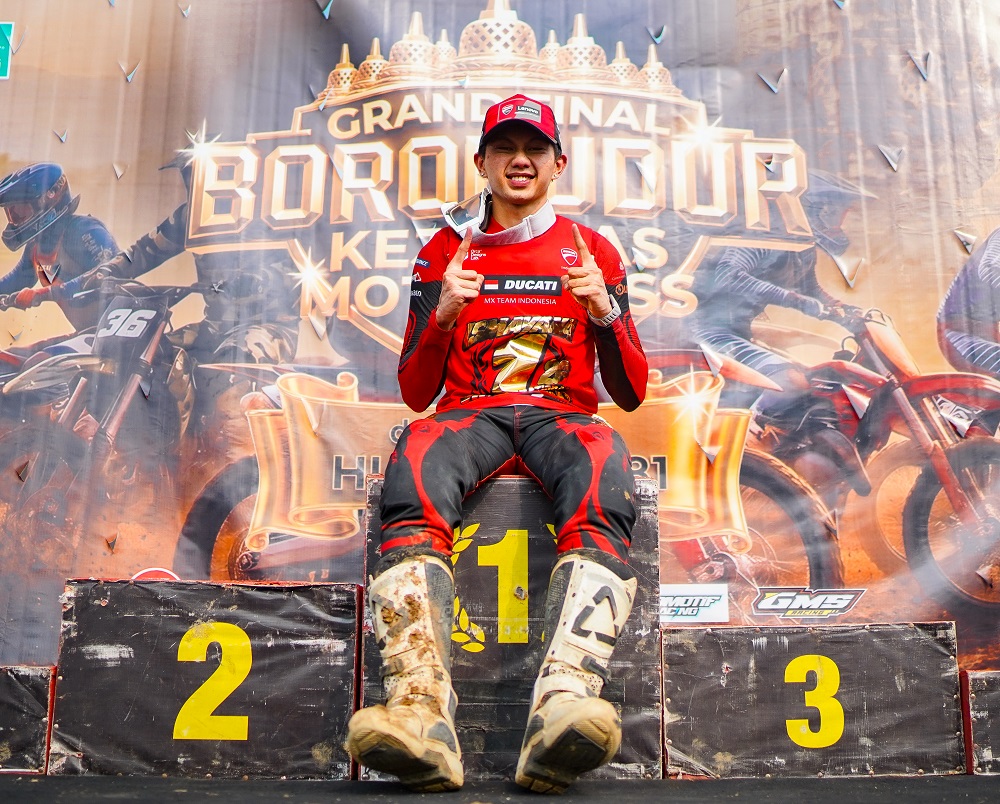 Menanti 3 Tahun, Diva Ismayana Juara Nasional Motocross 2026 Bersama Ducati