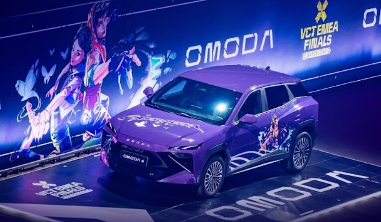 OMODA O4 Cyber Mecha, Mobilnya Gamer Valorant
