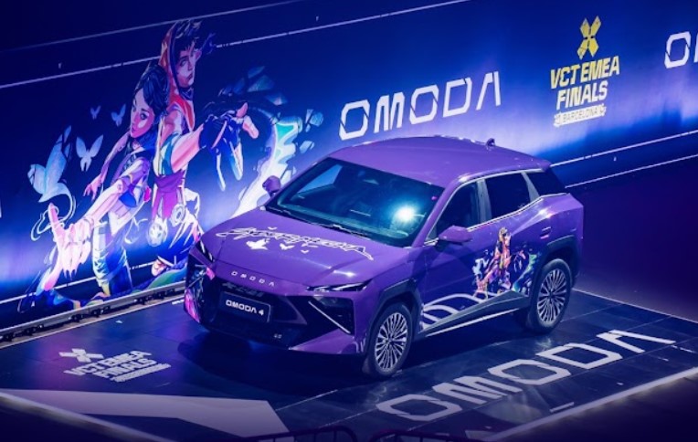 OMODA O4 Cyber Mecha, Mobilnya Gamer Valorant